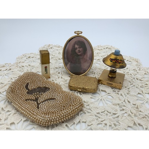 Vintage 1940s 1950s vanity set - 1940s,